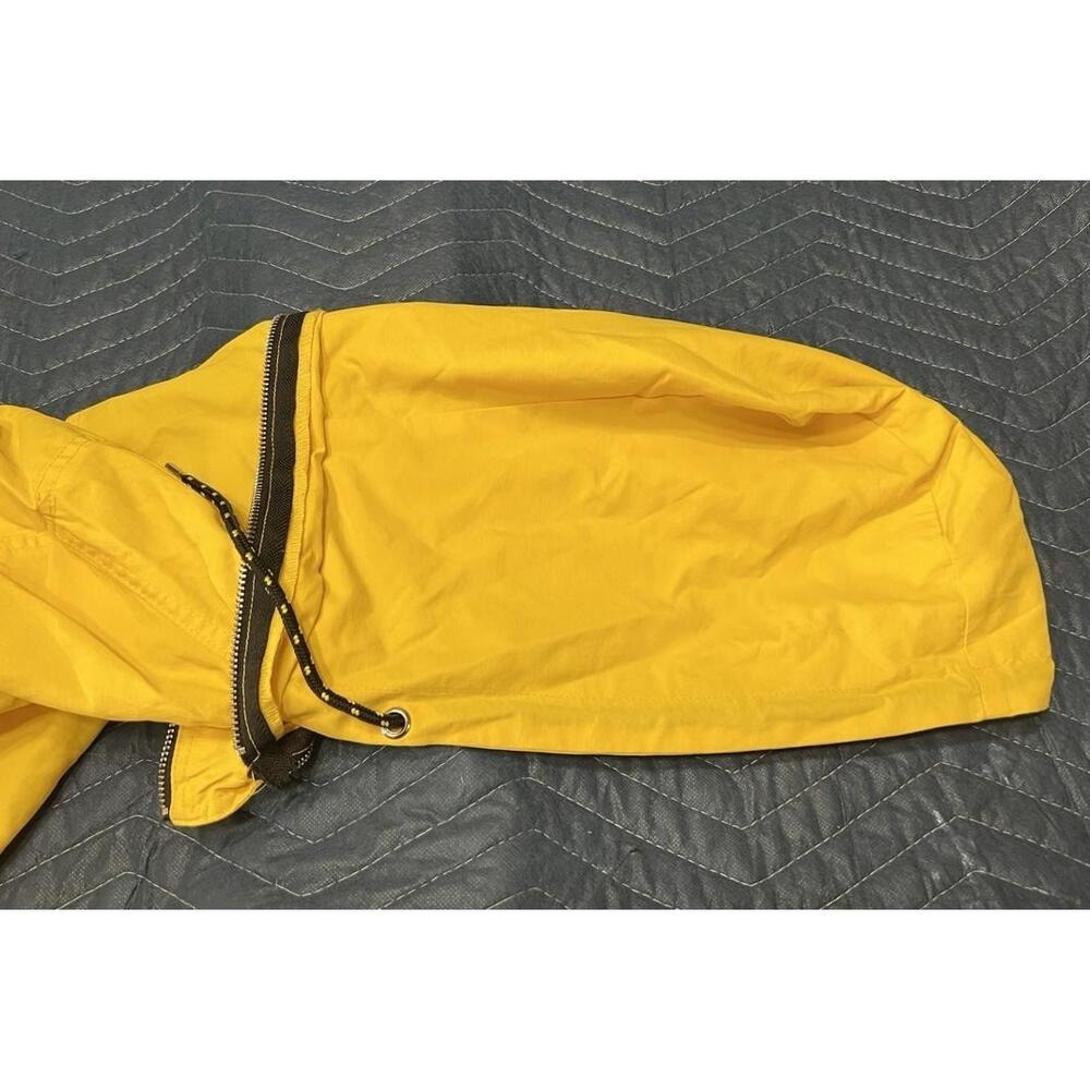 Forever 21 Men Yellow Sport Zone 1996 Pullover Windbreaker Jacket Size L - Picture 5 of 14